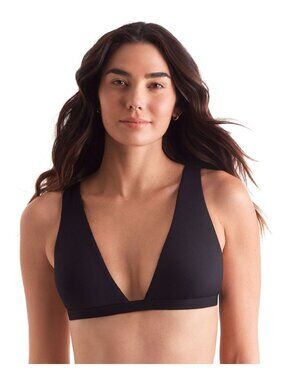 Mimi Flamingo Women's Dakota Bikini Top, Black, Sz. 12